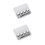 2 Sets Stainless Steel Ice Cubes For Whisky Red Wine 10