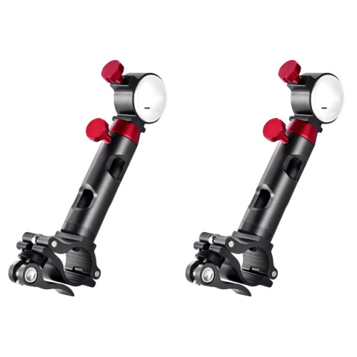 2Pièces Support Multifonctionnel Aluminium Noir 1