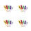 20 Pcs Keychain Electronic Watches For Kids Students (Random Color) 6
