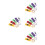 20 Pcs Keychain Electronic Watches For Kids Students (Random Color) 10