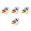 20 Pcs Keychain Electronic Watches For Kids Students (Random Color) 5