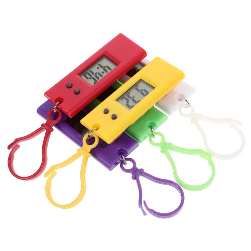 20 Pcs Keychain Electronic Watches For Kids Students (Random Color) 2