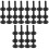 36 Pcs Cymbal Sleeves With Flange Base For Drum Kit 3
