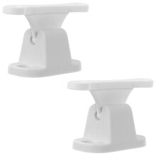 Nylon Door Stopper 2 Pieces For Motorhomes Campervans Boats White Door Retaining Tool Protects Walls