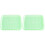 2Pcs Growing Tray Set in Light Green PP for Sprouting and Storage Use 2