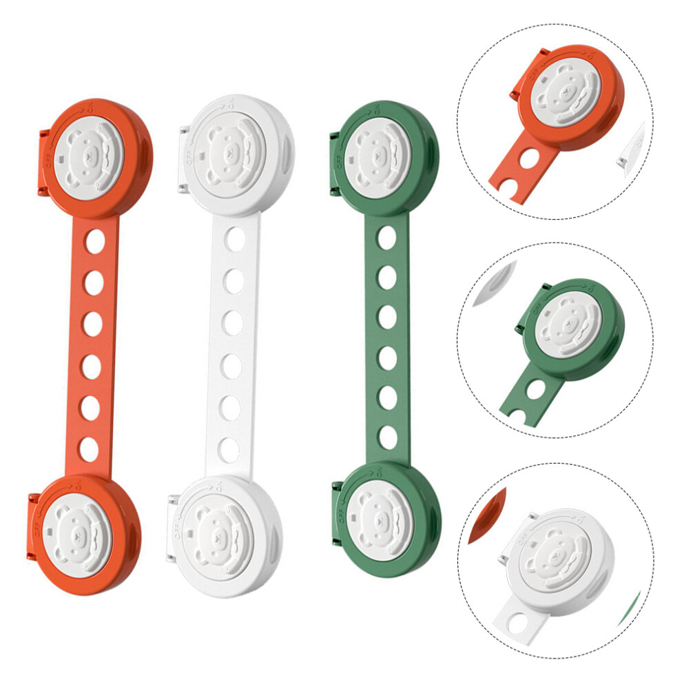 6 Pcs Child Safety Locks For Cabinet And Drawer Protection Solustre