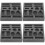 4Pcs Gold Silver Copper Reusable Graphite Casting Mold 7