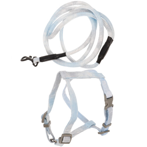 Elegant Bowtie Cat Harness Vest With Adjustable Leash Set