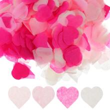 8 Packs Heart Shape Wedding Confetti Decors For Valentine's Day