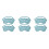 6 Pcs Sleep Mask For Night Use 10