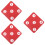 3Pcs Rubber Fencing Target Hanging Small Part Equipment 9