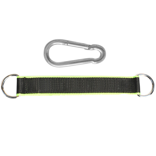 2Pcs Thickened Horizontal Bar Lanyard With Rings