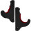 3 Pairs Of Baseball Bat Support Wood Display Holder Rack 3