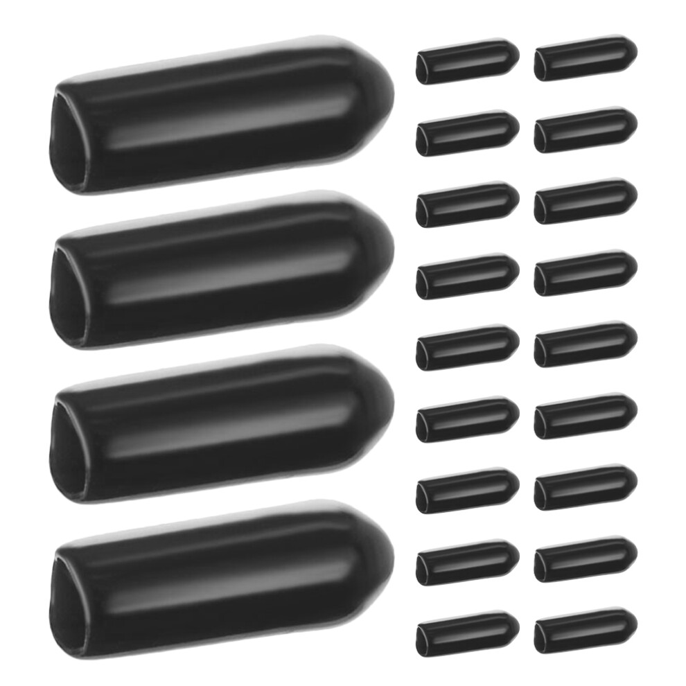 Artibetter Unisex 500 Pcs Hairband End Caps Replacement Protectors For Diy Accessories