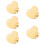 5pcs Wax Sealing Stamp Head Brass Replacement 11