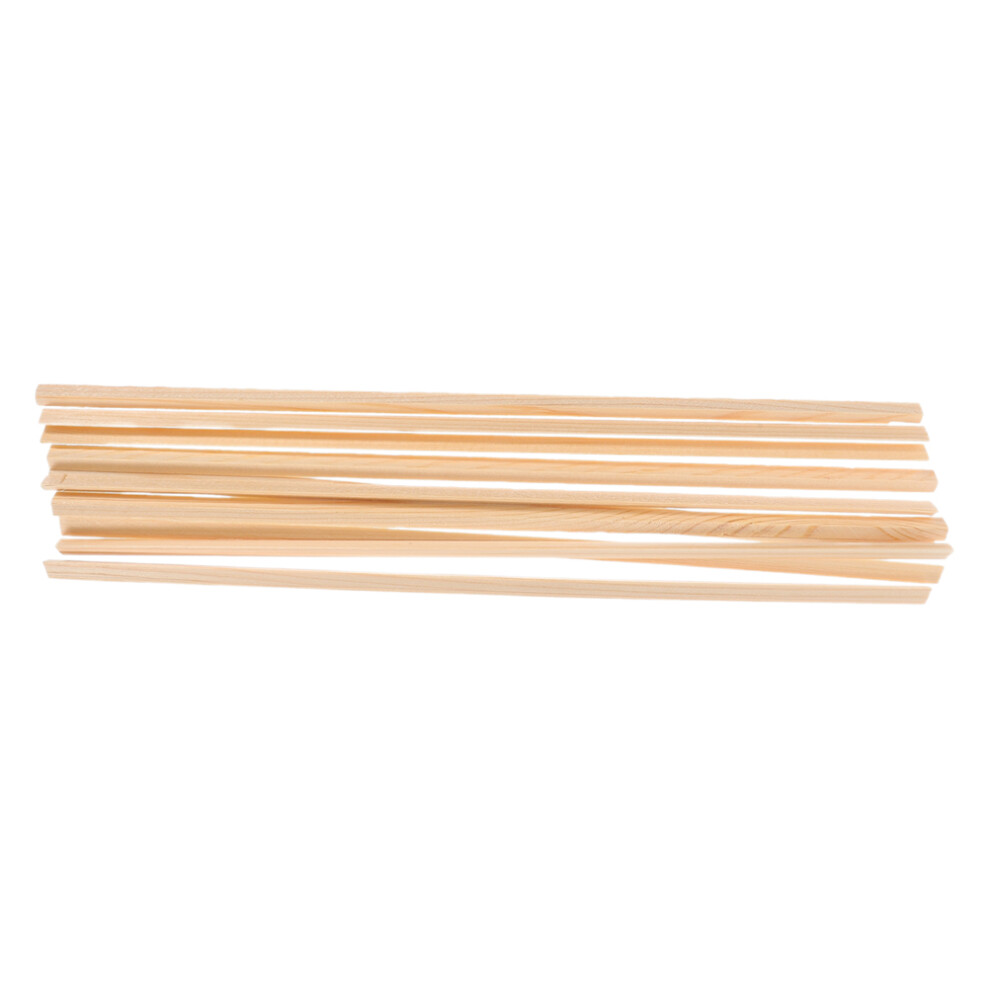 10Pcs Wooden Window Trim Molding Strips For Diy Decorative Use 3363072800983