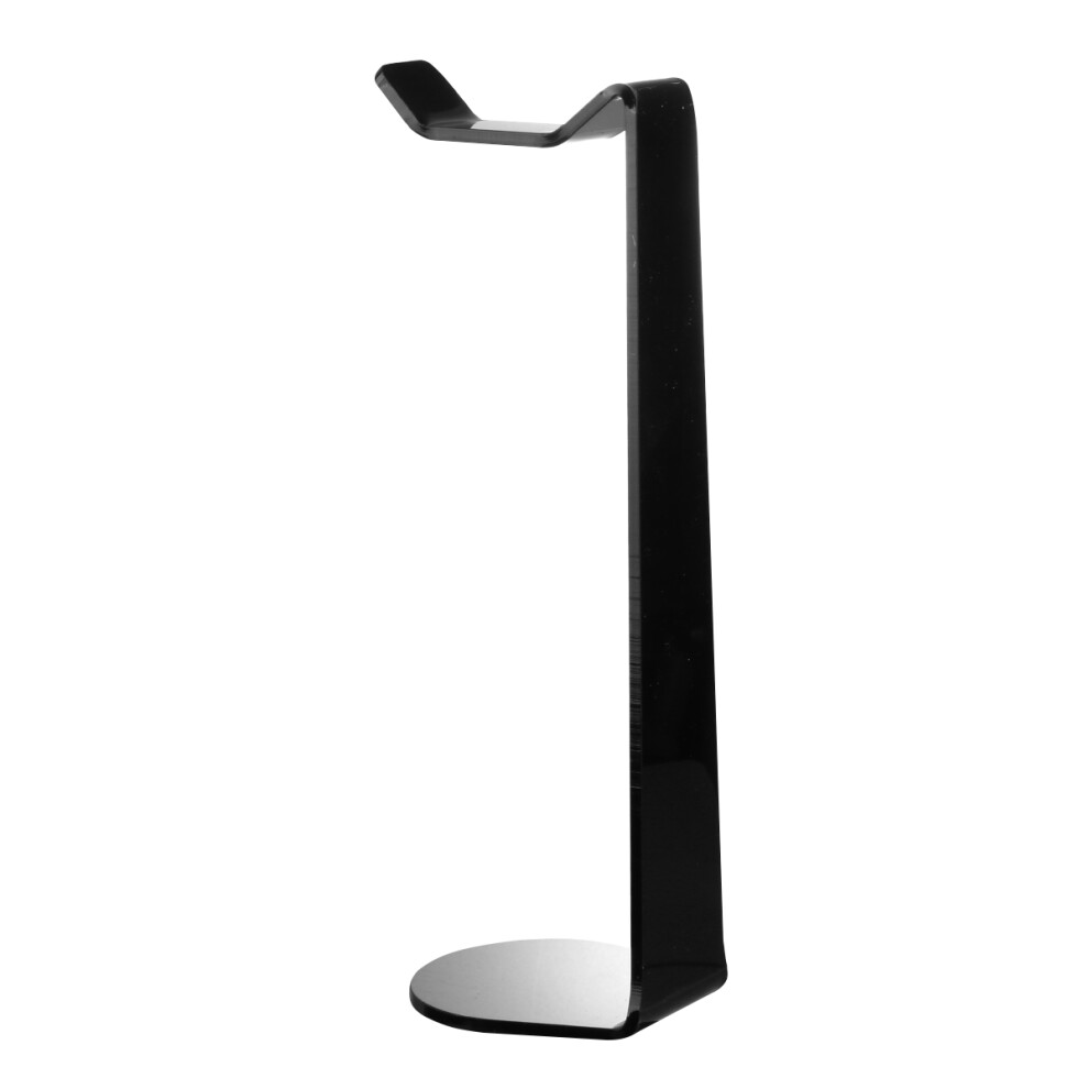 Universal Headphone Stand Desktop Hook Acrylic Headset Rack Black 3363072841559