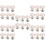 30Pièces Boucles Sécurité Rose Pour Vêtements Et Accessoires 8