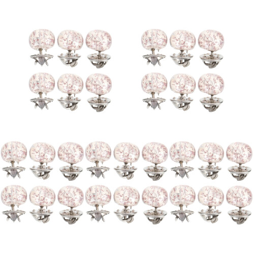 30Pièces Boucles Sécurité Rose Pour Vêtements Et Accessoires 1