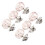 30Pièces Boucles Sécurité Rose Pour Vêtements Et Accessoires 10