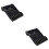 2Pcs Hairdressing Scissors Holder Stand Case For Salon Tools Black 6