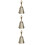3Pcs Retro Hand Bell Portable Serving Bell For Bar Counter Dining Hall 8