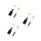 6 Pcs Wood Handle Chimney Cleaning Brushes For Fireplace And Pipe 6