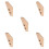 5Pcs Wall Mounted Guzheng Hanger For Instrument Storage And Display 5