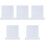 40 Pcs Embroidery And Cross Stitch Gridding Fabrics 5