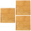 3Pcs Heat Insulated Bamboo Placemats Gradient Handmade Style 2 6