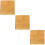 3Pcs Heat Insulated Bamboo Placemats Gradient Handmade Style 2 9