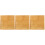 3Pcs Heat Insulated Bamboo Placemats Gradient Handmade Style 2 4