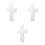 3Pcs Polystyrene Foam Unfinished Christmas Cross For Diy Craft 5