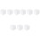 9 Pcs White Craft Cube Block Set For Sculpture Cake Dummies 6 Inch 3