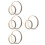 8 Pcs Ocean Wave Drums With Steel Balls Percussion Instrument 3