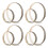 8 Pcs Ocean Wave Drums With Steel Balls Percussion Instrument 6