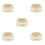 5Pcs Ceramic Hamster Food Bowl Feeder For Small Pets 11