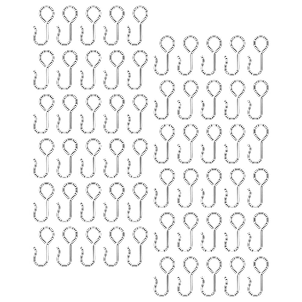300 Pcs Steel S Hooks 23Mm For Car Seat Cover Fixing 033200713906