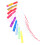 30 Pcs Gymnastics Ribbons Dance Performance Prop Assorted Colors 11