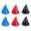 18 Pcs Motorcycle Accessories Plastic Horns Ornaments 1