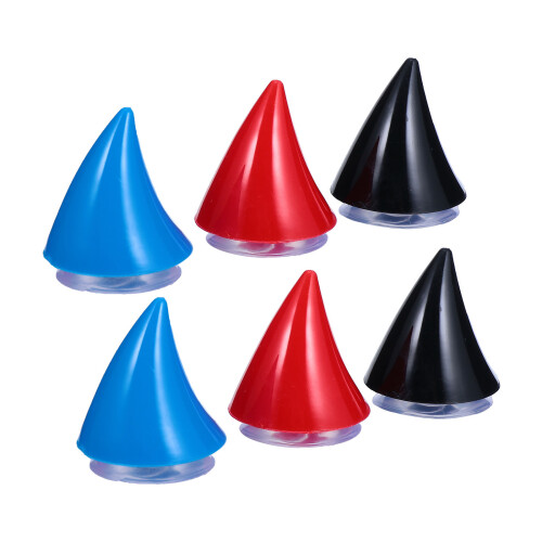 18 Pcs Motorcycle Accessories Plastic Horns Ornaments 1