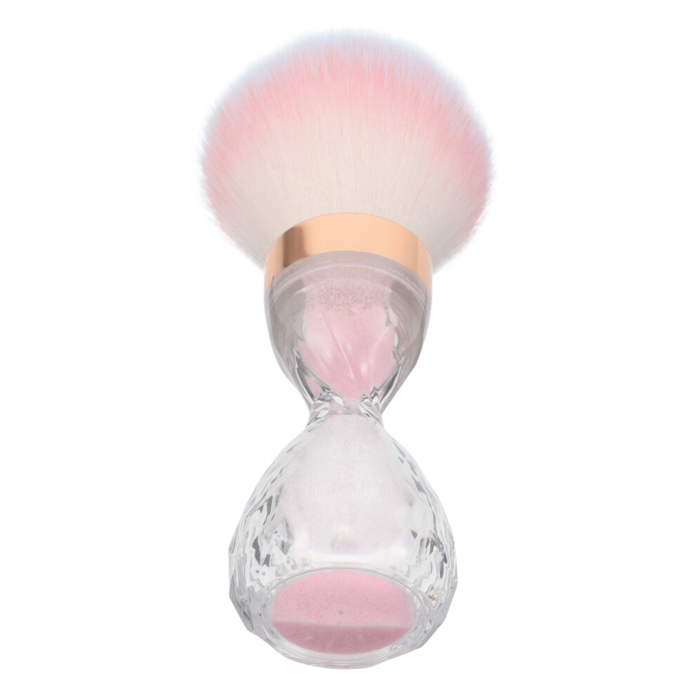 Solustre 3Pcs Nail Dust Brush Cleaner For Dip Powder And Makeup Application