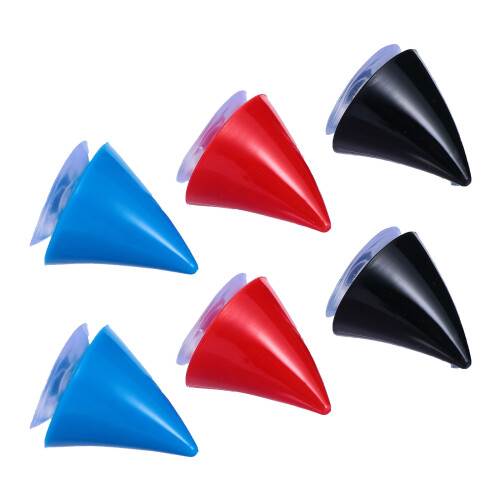 18 Pcs Motorcycle Accessories Plastic Horns Ornaments 2