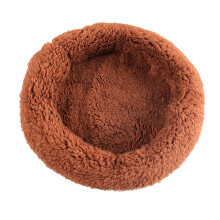 Kleintier Bettmatte – Kuschelige Fleece, Warme Meerschweinchen- & Hamsterbett, Kaffee, 45x30cm