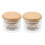 2Pcs Glass Nail Cup With Replaceable Bowl For Nail Art Manicure 11