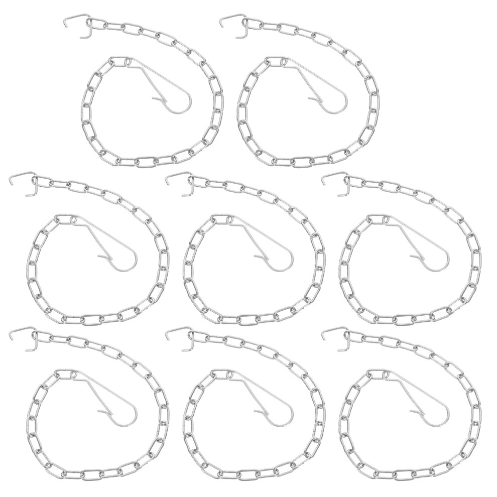 16 Pcs Stainless Steel Toilet Flapper Chain Replacement Universal 033200723325