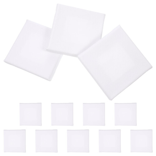 36 Pcs Mini Oil Painting Frames Square Blank Boards 2