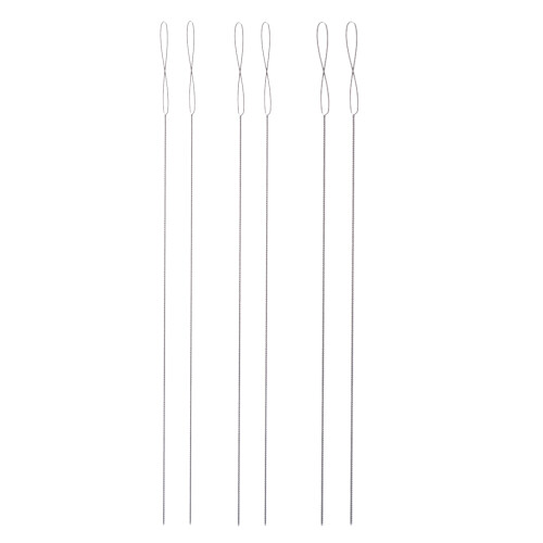 12Pcs Sewing Needles Silver Beading Needles for Craft, Jewelry Making