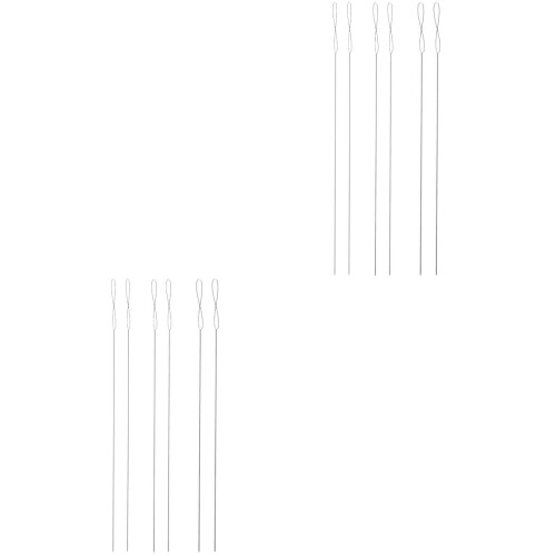 12Pcs Sewing Needles Silver Beading Needles for Craft, Jewelry Making 2