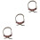 3Pcs Adjustable Braided Cord Bow Wrist Sling For Hunting Practice 5
